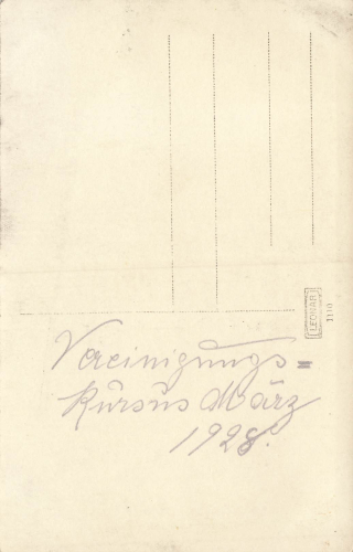 Chemnitz Turnerschaft Vereinigungskursus März 1928