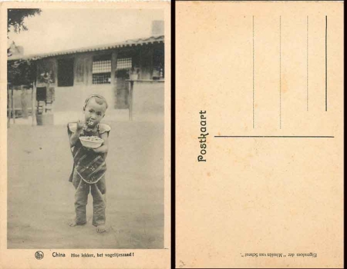 China Kind beim Essen * ca. 1925