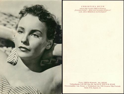 Christina Huth Progress Film Vertrieb Nr. 3657/67