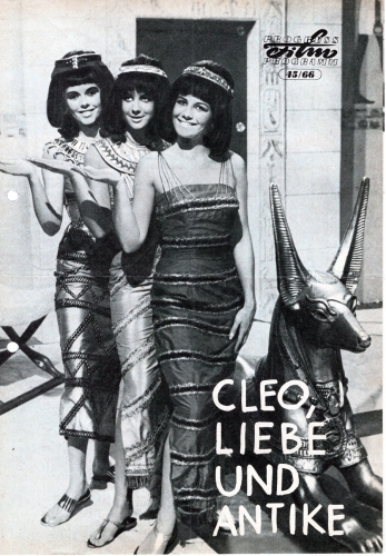 Cleo Love and Antiquity (Carry on Cleo) English film with Sidne James Kenneth Williams Kennet Connor ​​​​​​​45/66 Progress Program