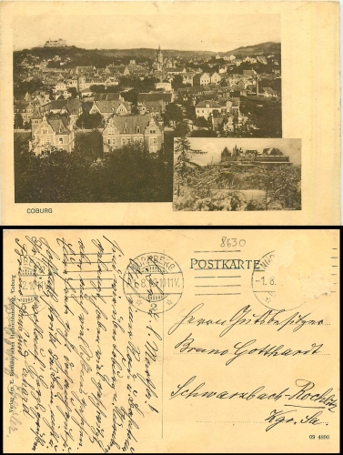 Coburg o 1.8.1912