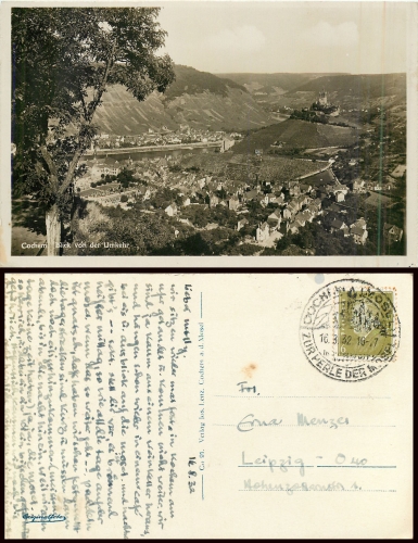 Cochem Mosel o 16.3.1932