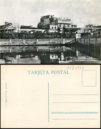 Colombia Cartagena Partial view * approx. 1940
