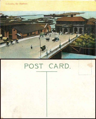 Colombo Ceylon port * approx. 1915