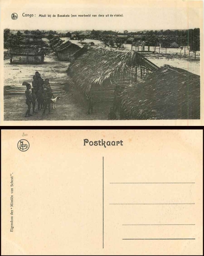 Congo Mbuli bij de Basakata AK um 1920