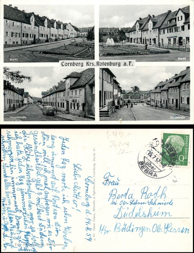 Cornberg Kreis Rotenburg Fulda o 15.7.57