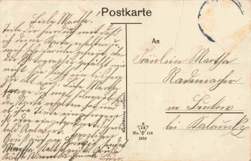 Cottbus Ostrower Damm o um 1910