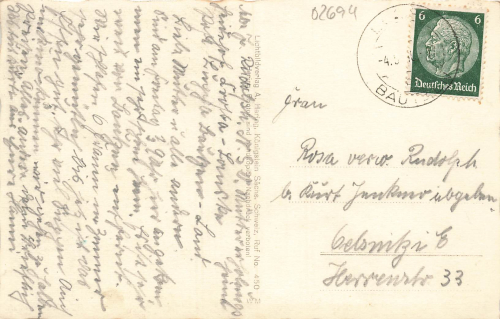 02694 Crosta - Lomske N.S.V. Müttererholungsheim Heidehof o 1936