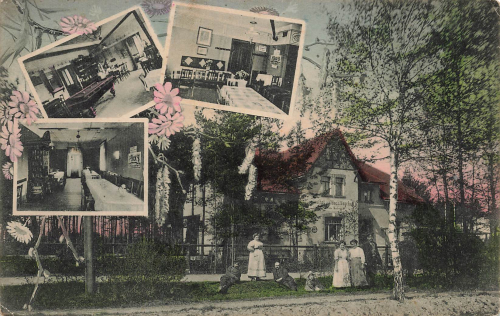 01917 Cunnersdorf bei Kamenz Gasthof Waldschlößchen o 1913