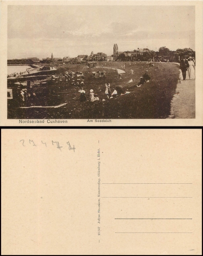 Cuxhaven, Am Seedeich, * ca.1920