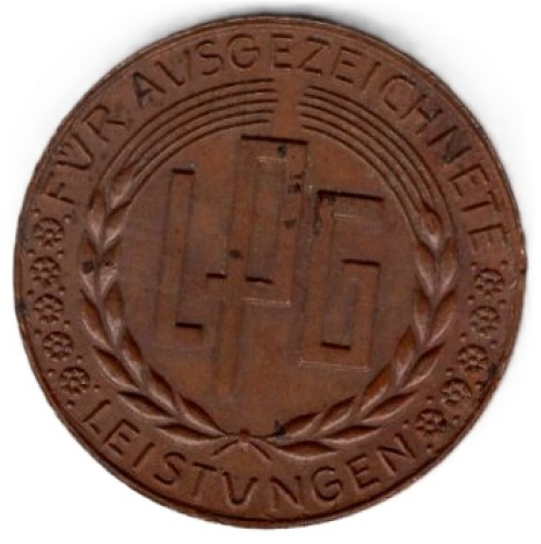 DDR LPG für Ausgezeichnete Leistungen Medaille