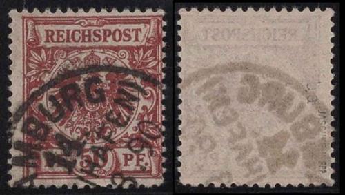 German Reich Michel 50ba