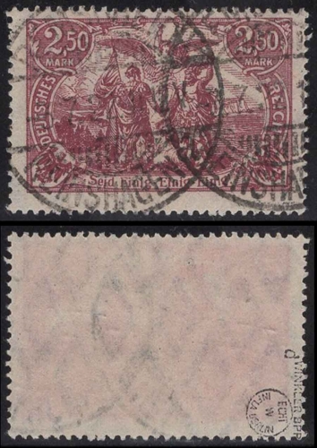 German Reich Michel 115d