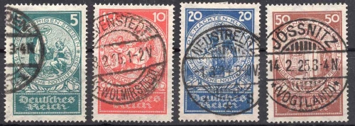 German Empire Michel 351-354