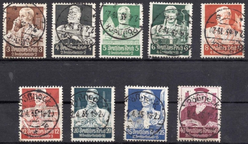 German Empire Michel 556-564