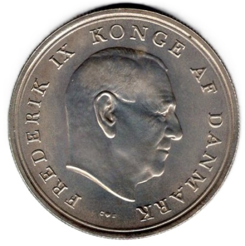 Denmark 10 Kroner 1967 – Frederik IX: Wedding of Princess Margrethe
