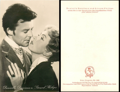 Danielle Darrieux und Gerard Philipe Progress Starfoto Nr. 1293