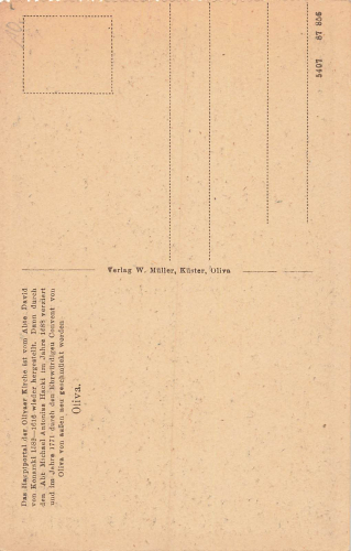 Olivia Danzig Klosterkirche * um 1920