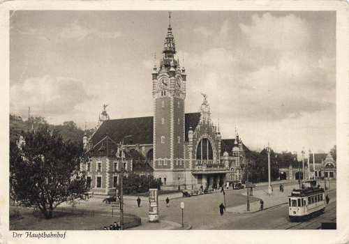 Danzig Hauptbahnhof * um 1930
