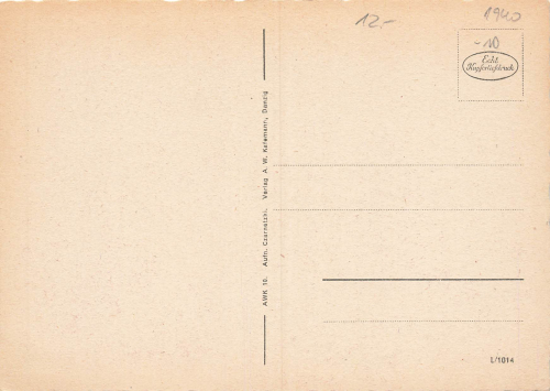 Danzig Trinitatiskirche * um 1940