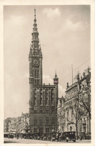 Danzig Rathaus Feldpost 1942