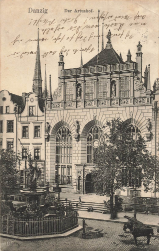 Danzig Artushof o 1908