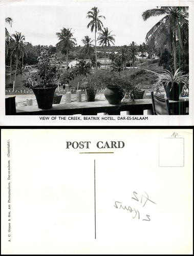 Ostafrika Dar-es-Salaam Beatrix Hotel *ca.1930
