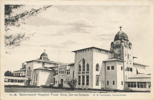 Dar es Salaam Government Hospital German East Africa * around 1910