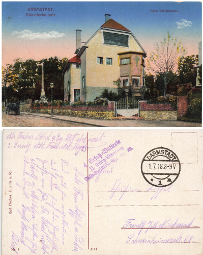 Darmstadt artist colony Haus Christiansen