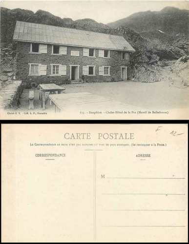 Dauphine, Chalet-Hotel de la Pra * ca. 1910
