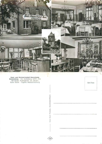 Davensberg Ascheberg Gastwirtschaft Haverkamp * ca. 1970