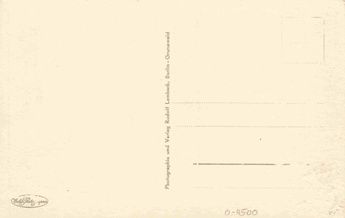 Dessau Gestänge mit Schloss * um 1930