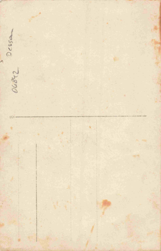 Dessau, Annenstraße 39, decorative painter L. Frischmuth, photo card, circa 1910