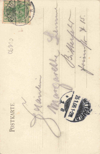 Dessau Medicusstrasse o 1906