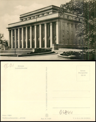 Dessau Landestheater *ca. 1958