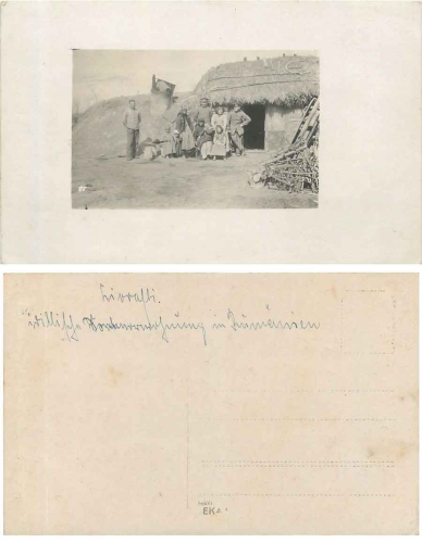 German soldiers in Romania WWI real photo * ca. 1915