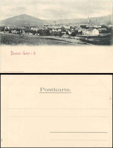 Deutsch-Gabel in Bohemia * ca. 1900