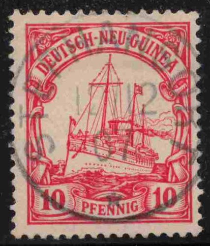 German New Guinea Michel No. 9 o (cancelled), Imperial Yacht issue.