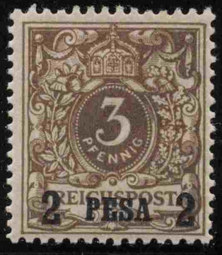 Deutsch-Ostafrika Michel 1 * ungebraucht Krone Adler