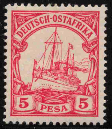 German East Africa Michel 13 ** mint never hinged Imperial Yacht