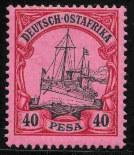 Deutsch-Ostafrika Michel 18 * ungebraucht Kaiseryacht