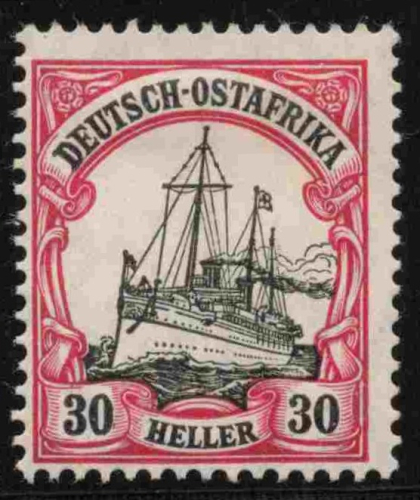 Deutsch-Ostafrika Michel 35 * ungebraucht Kaiseryacht  