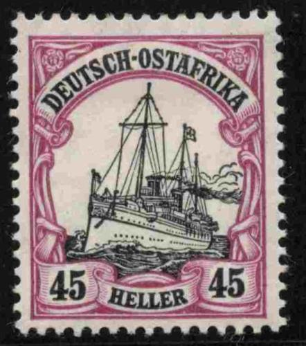 Deutsch-Ostafrika Michel 36 * ungebraucht Kaiseryacht  