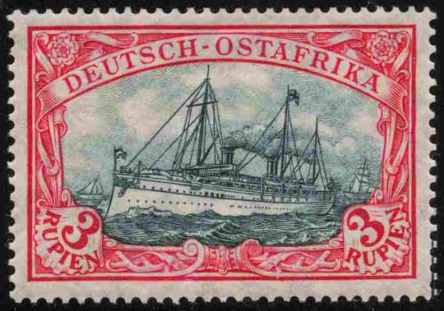 German East Africa Michel 39 A ** mint never hinged Imperial Yacht