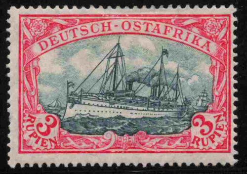 Deutsch-Ostafrika Michel 38 B * ungebraucht Kaiseryacht