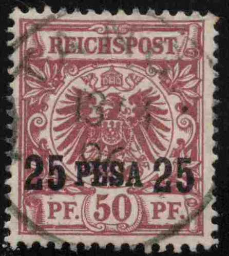 Deutsch-Ostafrika Michel 5 I o gestempelt Krone Adler 