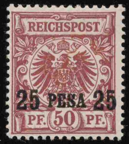 Deutsch-Ostafrika Michel 5 * ungebraucht Krone Adler 