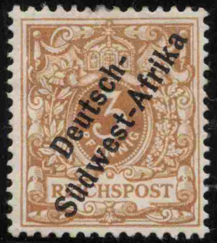 Deutsch-Südwest-Afrika Michel 1 b * ungebraucht Krone Adler