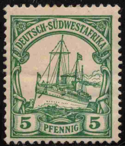 Deutsch-Südwestafrika Michel 12 * ungebraucht Kaiseryacht