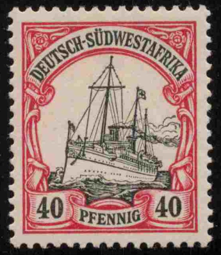 Deutsch-Südwestafrika Michel 17 ** postfrisch Kaiseryacht